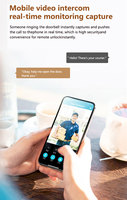Serrure intelligente numérique à mortaise TUYA App, avec empreinte digitale, mot de passe, carte RFID NFC, sans clé, pour porte en bois ou en aluminium