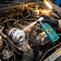 Nettoyant mousse pour turbocompresseur 450ml Aérosol |   Nettoyeur de carbone pour l'admission d'air et la chambre de combustion des moteurs à essence et diesel