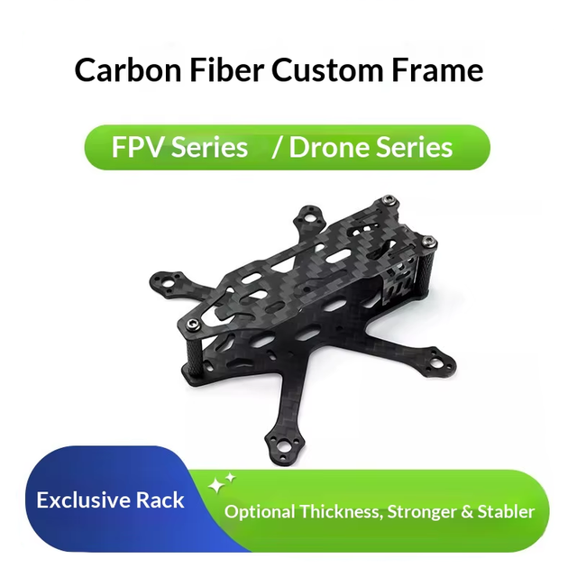 MARK 4 Carbon Fiber Frame Kit, Lightweight 5-inch for FPV Racing Freestyle Cinematic Quadcopter Drone