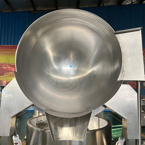 อุปกรณ์ทำอาหารแบบหมุนอัตโนมัติ ใช้แก๊ส ทำจากสแตนเลส พร้อมเครื่องกวน หม้อปรุงอาหารสำหรับปรุงเครื่องปรุงรสเป็ดดำมาดูรา - Product Image 2