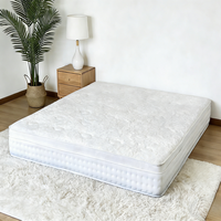 Matelas hybride à ressorts ensachés et mousse à mémoire de forme – Moderne, écologique, gel rafraîchissant, soulagement de la pression, fermeté moyenne, pour chambre et hôpital