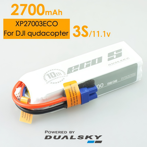 オリジナルDualsky XP27002/3/4ECO 2700mAh 2-4S 25Cバッテリー高性能2700mAh FPV Lipo DJIドローン用 - Product Image 2