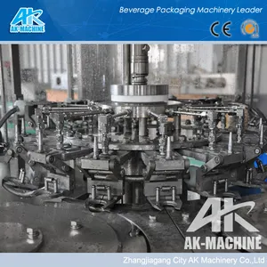 AK MACHINE DGF 18-18-6 Automatic 4500BPH Carbonated Beverage Production Line PET Bottle Washing Filling And Capping Machine