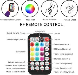 Kit de lumières LED à fibres optiques RGBW 16W, projecteur d'étoiles scintillantes pour <span class=keywords><strong>plafond</strong></span> de <span class=keywords><strong>voiture</strong></span>, lampe à entrée 12V, éclairage de <span class=keywords><strong>plafond</strong></span> étoilé - Product Image 4