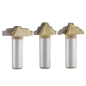 12.7mm CNC Cabinet Chamfering <strong>End</strong> <strong>Mill</strong> Router Bits <strong>Tungsten</strong> Carbide Woodworking <strong>End</strong> <strong>Mill</strong> 2-slot Three-arc Door Panel Planer - Product Image 2