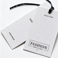 Étiquettes volantes personnalisées en papier pour vêtements, étiquettes de prix de marque, étiquettes cadeaux, étiquettes pour vêtements et t-shirts, marque privée avec votre propre logo, Fujian