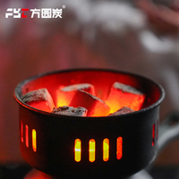Charbon à chicha en coquille de noix de coco personnalisé OEM - Briquettes de charbon naturel de haute qualité pour chicha avec étiquette privée