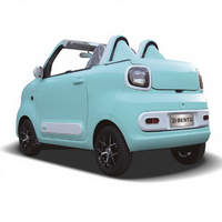 Cabriolet électrique pur chinois le plus populaire, mini voiture élégante, cabriolet léger, voiture à faible consommation d'énergie, 2 places, batterie de 13,9 kWh, 170 km