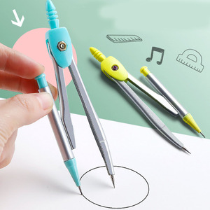 Bview nghệ thuật 7 pcs la bàn toán học hình học thiết lập cho sinh viên với shatterproof hộp lưu trữ - Product Image 5