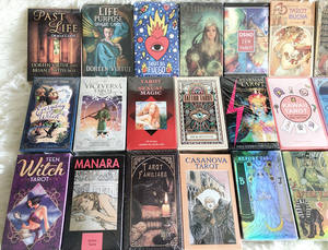 热卖1000 + 风格塔罗牌和甲骨文卡批发棋盘游戏卡占卜和娱乐游戏 - Product Image 5