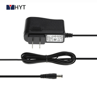 Adaptateur secteur certifié HYT CE FCC ETL PSE AC DC 12V1A 12W pour appareils ménagers