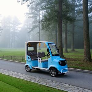 <span class=keywords><strong>Scooter</strong></span> Elettrico Holladay a 4 Posti in Pelle Rinforzata, Autonomia di 90 km, per Uso Turistico e Golf per Adulti - Product Image 4