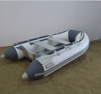 JIAHAI ASD-270 OEM bateau de pêche gonflable avec pompe à main dérive prêt PVC matériel capacité de 4 personnes pour une utilisation en extérieur