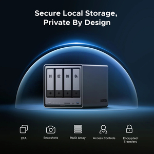 UGREEN NASync DXP4800 Pro 4-Bay NAS Intel I3-1315U 16GB DDR5 10G+2.5G LAN 136TB Speicher UGOS Pro für Zuhause/Büro/Kleinunternehmen - Product Image 3