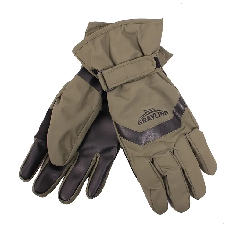 Пользовательские зимние лыжные теплые перчатки 3M thinsulate Подкладка с подогревом перчатки с пальцами мужские перчатки