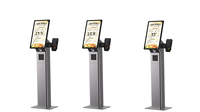 Kiosco POS Todo en Uno con Sistema Android/Windows, Pantalla Táctil de 15.6/21.5 Pulgadas, NFC, Wi-Fi 6, Bluetooth 5.2, 1920x1080, 80 mm