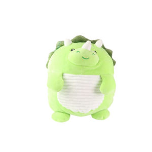Peluche Dino Verde Super Morbido da 15 Pollici, Design Moderno, Regalo di Compleanno Perfetto NYFY-1259 Spedizione Gratuita - Product Image 1