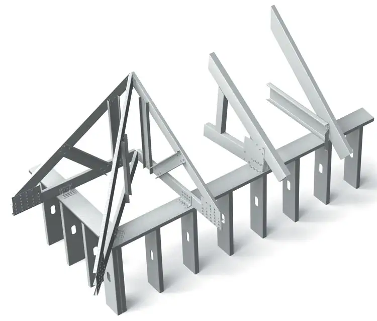 Clou métallique pour cloisons sèches, cadre métallique galvanisé, 16 jauge, canal c, 70mm, 2x4, nouveauté