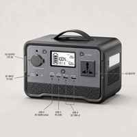 Station d'alimentation solaire portable 150W 200W 300W 350W 297,6Wh LiFePO4 personnalisable pour urgences extérieures – Vente en gros directe usine