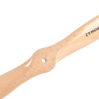 Hélice robuste en bois de hêtre 17x8, 63g, renforcée pour avion RC à moteur essence/nitro 20CC-26CC, pièces d'hélices équilibrées CNC