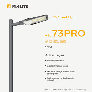 Farola <span class=keywords><strong>LED</strong></span> de 120W con Clasificación IP67, Alimentación de CA, Aleación de Aluminio para Carreteras - Product Image 2