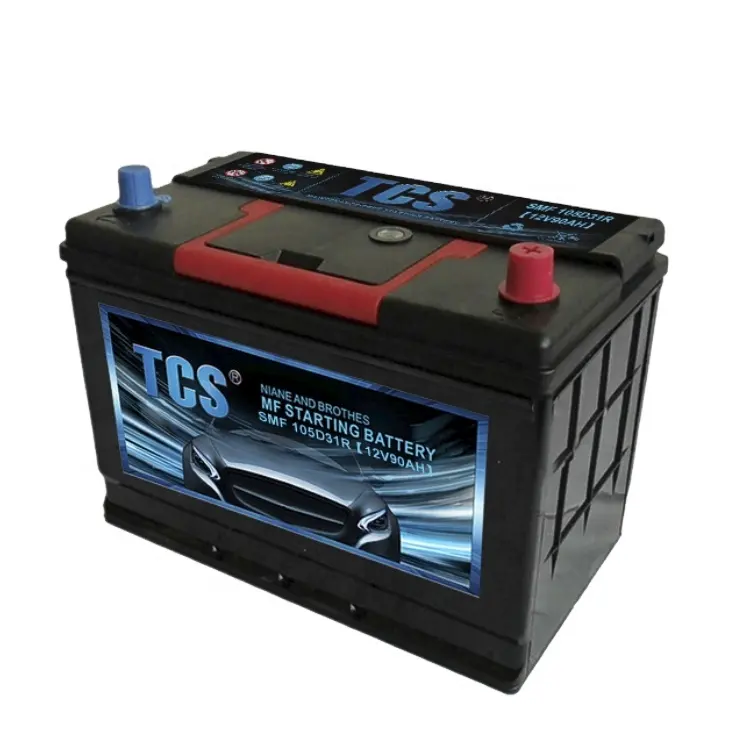 Batteria per auto mf 12v 90ah vendita batterie per auto MF27F-620 batteria per auto