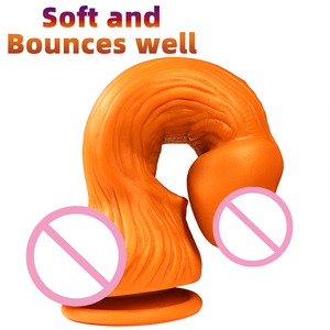 Großer, Ausgebogener, Vibrierender und Beheizbarer <span class=keywords><strong>Dildo</strong></span> mit Realistischer Eichel, Riesiger XXL <span class=keywords><strong>Dildo</strong></span> für Frauen - Product Image 3