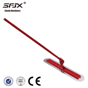 Llana de Acero Inoxidable de Grado Industrial de 180 cm con 3 Asas y Conector de Turbina, Herramienta Manual de Alta Eficiencia para Pisos/Pavimentos Directa - Product Image 1