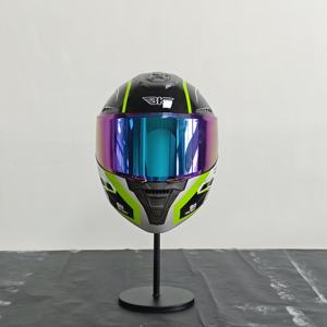Nuevo Casco <span class=keywords><strong>de</strong></span> Moto Abatible <span class=keywords><strong>de</strong></span> ABS <span class=keywords><strong>de</strong></span> Gran <span class=keywords><strong>Venta</strong></span> con Doble Visor Integrado, Cierre <span class=keywords><strong>de</strong></span> Liberación Rápida y Portátil - Product Image 4