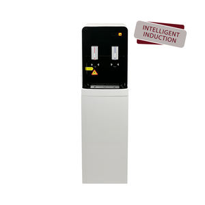 ตู้กดน้ำร้อนและน้ำเย็นพลาสติกระบบไฟฟ้าแนวตั้งแบบไม่สัมผัสพร้อมระบบกรอง4ขั้นตอน - Product Image 3