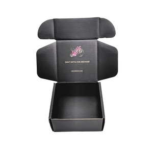 กล่องบรรจุภัณฑ์แบบยาวแบนแข็งสำหรับจัดส่งแบบปรับแต่งได้ทันสมัย - Product Image 2