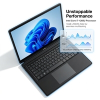 Yifang Factory 13-inch PC+Pad 2-in-1 with 2K Touch Screen Equipped with Intel I7-1265U Processor. Business-oriented Laptops