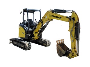 Miniexcavadora Yanmar Vio35 de 1.5 Toneladas, Excavadora Hidráulica con Cucharón de Excavación de 0.12m³ de Capacidad, Equipo de Construcción Usado - Product Image 1