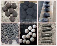 Bille de charbon anthracite automatique charbon de bois aluminium poudre bio bois Bbq extrusion formant la presse faisant la cornue à briquettes