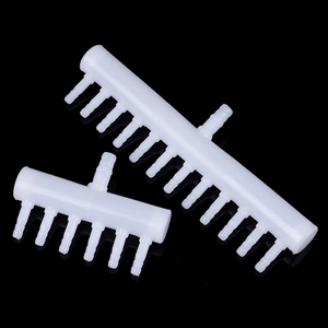 أحواض أسماك زينة بلاستيكية 4 6 8 10 12 16 20 طريقة خزان حوض أسماك تدفق الهواء الفاصل تحكم رافعة صمام - Product Image 4