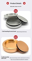 Boîtes à snus métalliques personnalisées, colorées, usinées CNC, en aluminium, gravées au laser, OEM/ODM pour l'emballage du tabac, vente en gros pour les usines.