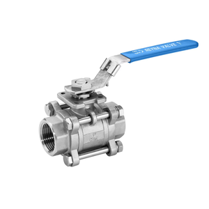 Base de Bola de Acero Inoxidable con Rosca Manual de 3 Piezas, Plataforma Alta, Rosca Interna, OEM, Aplicación General, Hecho en China - Product Image 6