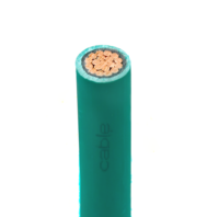 0.6/1kV basse tension 1x25 1x35 1x50 1x95 1x120 1x150 1x185 1x240 mm2 XGB CU/XLPE/LSZH monocœur vert électrique câble d'alimentation XGB