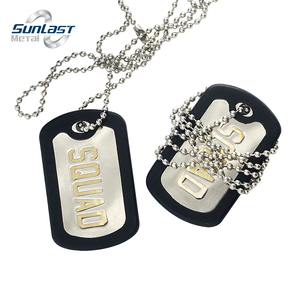 Collares y Colgantes <span class=keywords><strong>de</strong></span> Acero Inoxidable con Grabado Láser Personalizado al por Mayor, Placa <span class=keywords><strong>de</strong></span> Identificación para Perro, Collar para Hombre - Product Image 3