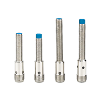 Sensor de Proximidad Inductivo M8, Conector M12, Detección de 2 mm, NPN PNP, 10-30 V, 2 kHz, IP67, Automatización Industrial