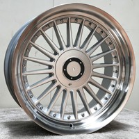 عجلات سبائك ألومنيوم عميقة الحواف رائجة البيع مقاس 18 و19 بوصة، 5x112 و5x120 لسيارات BMW الفئة 3 والفئة 5 وM3 وM4 وM5 وX3 وX5 وX6 وZ4، عجلات بخمس فتحات