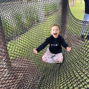 Hochwertiges 6mm 100mm Sicherheits netz für Kinderspiel plätze Preis mit Schneid verarbeitung service Außen schutz - Product Image 5