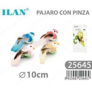 Ilan Bird With Clamp Fermaglio decorativo per capelli da 10 cm - Product Image 1