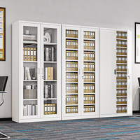 Armoire de classement de bureau en acier épaissi, ignifuge, antivol, design moderne, avec serrure pour archives comptables et financiers, usage domestique