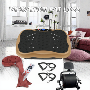 Plataforma <span class=keywords><strong>Vibratoria</strong></span> Vertical Eléctrica para Uso Doméstico, Máquina de Ejercicios para Pérdida de Grasa Abdominal - Product Image 2