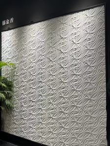 خلفية مخصصة متينة ، لوح حائط مرن ، نحت جلد ثلاثي الأبعاد ، تطريز منزلي داخلي - Product Image 2