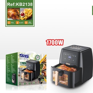 หม้อทอดไร้น้ำมัน DSP รุ่น KB2138 ความจุ 8.5 ลิตร 1700 วัตต์ พร้อมหน้าต่างมองเห็นอาหาร - Product Image 1