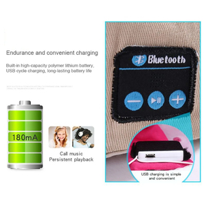 Cuffie Wireless Bluetooth 5.0 auricolare Sport Music Cap per il tempo libero per il tempo libero chiamata cappello da Baseball auricolare per cellulare - Product Image 2