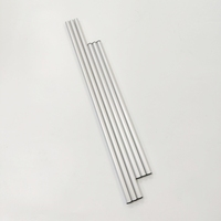 Tubes en aluminium argentés anodisés par OD 19mm avec l'embout en plastique