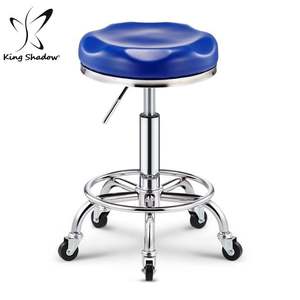 Taburete Hidráulico Moderno y Duradero de Lujo para Salón de Belleza, Carrito para Peluquería de Uso Comercial - Product Image 4